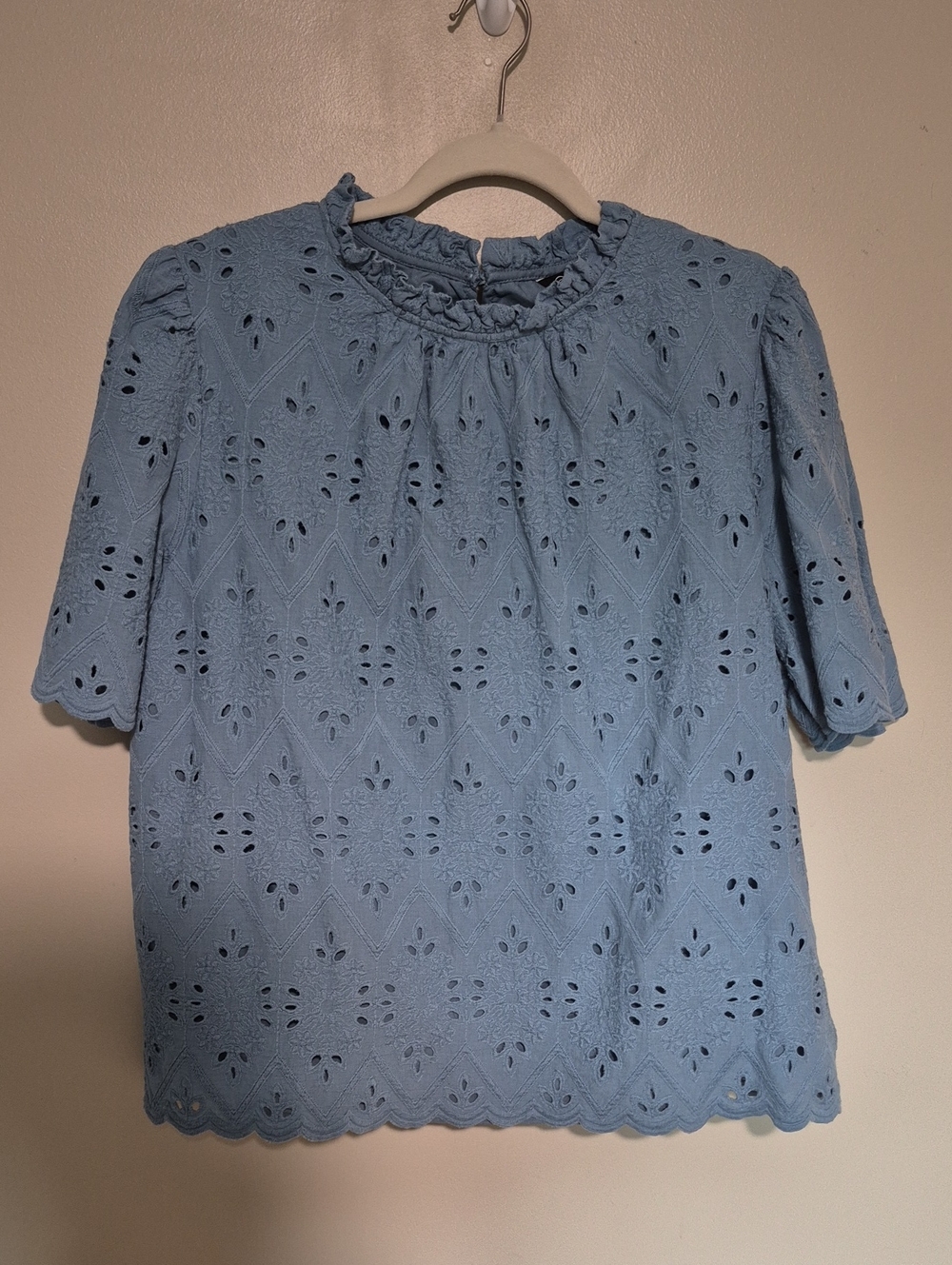 Pretty Garden Blue Blouse